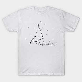 Capricorn Zodiac Constellation T-Shirt